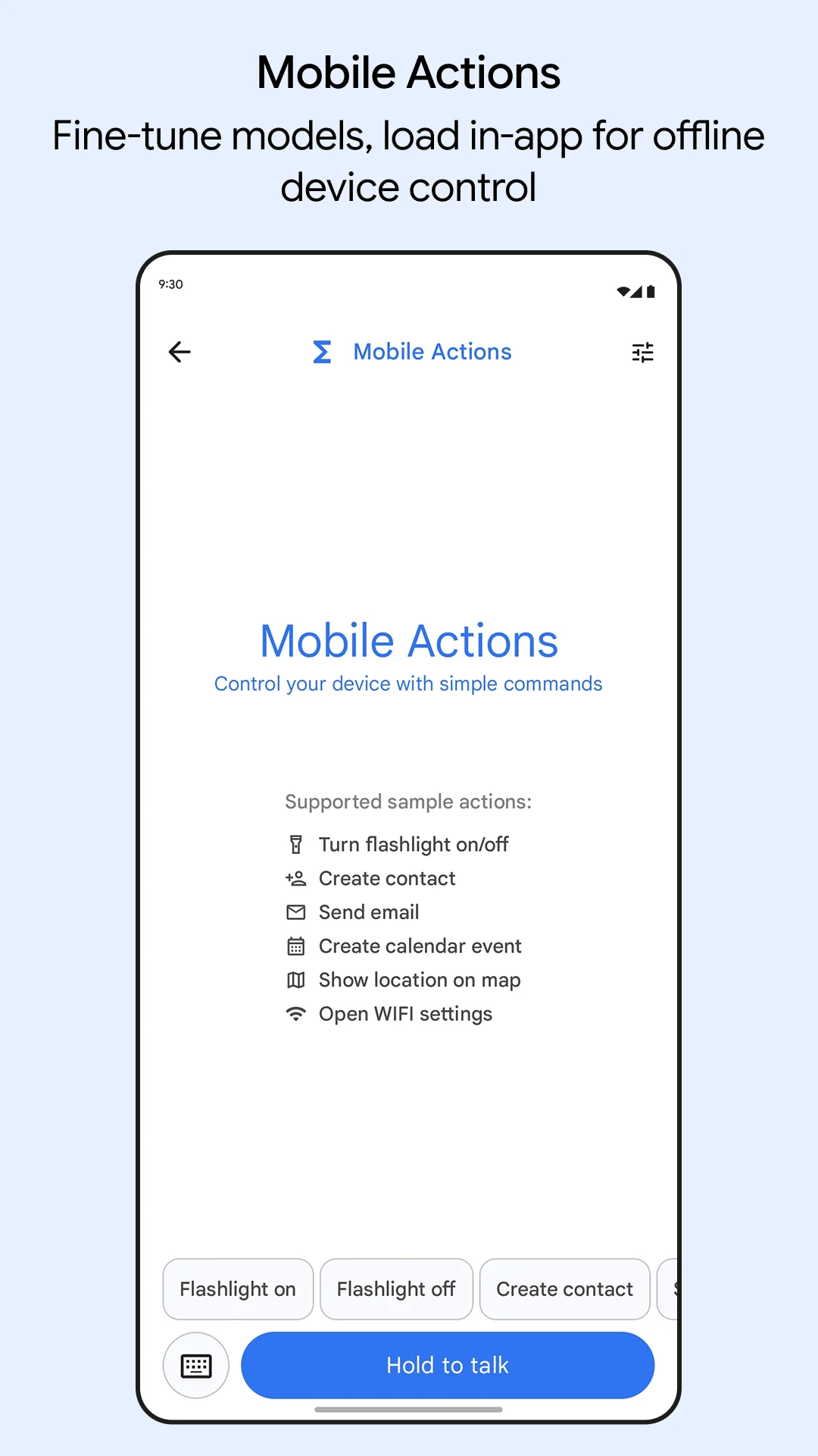 Google AI Edge Gallery screenshot