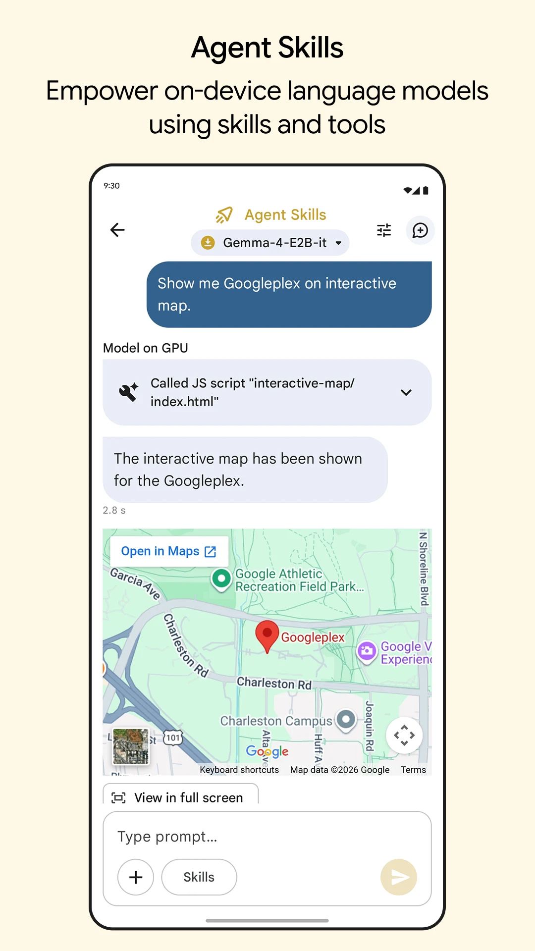 Google AI Edge Gallery screenshot